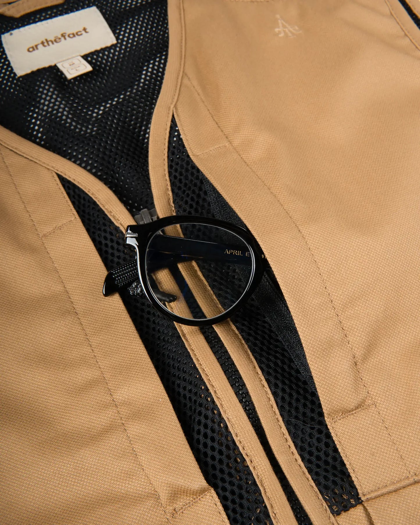 ARAFURU CCC UTILITY VEST - DARK MUSTARD