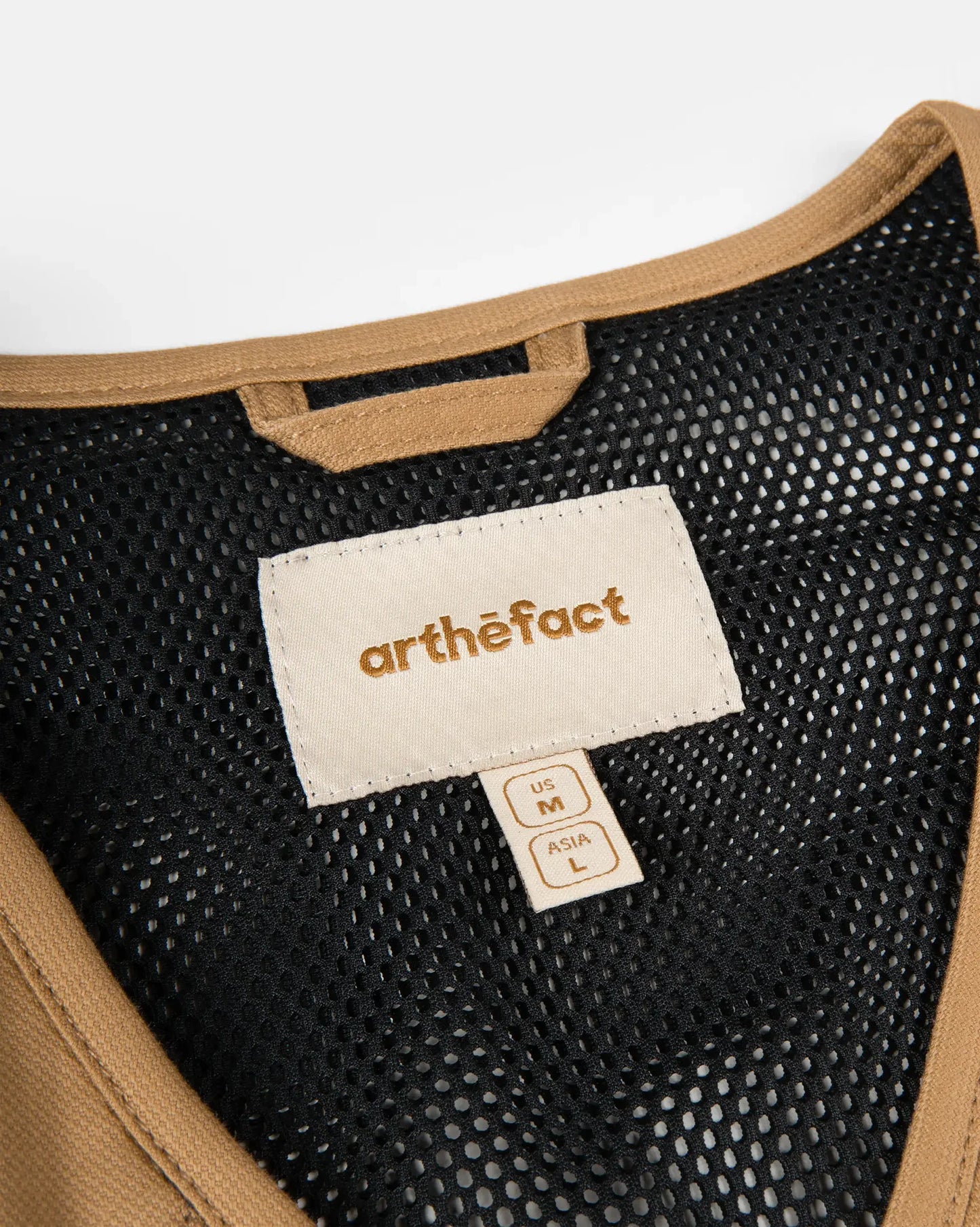 ARAFURU CCC UTILITY VEST - DARK MUSTARD