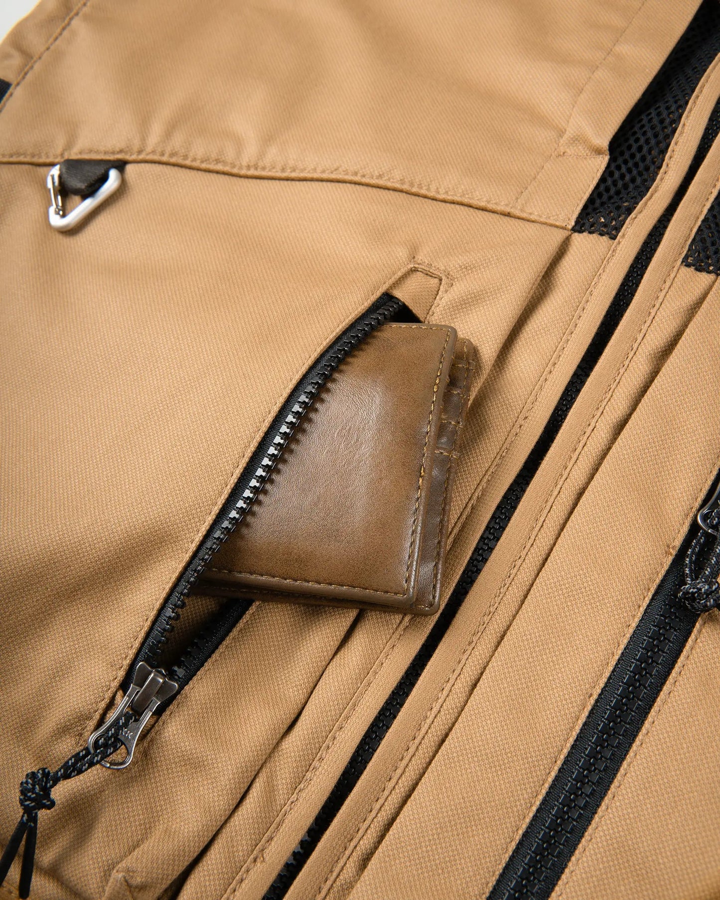 ARAFURU CCC UTILITY VEST - DARK MUSTARD