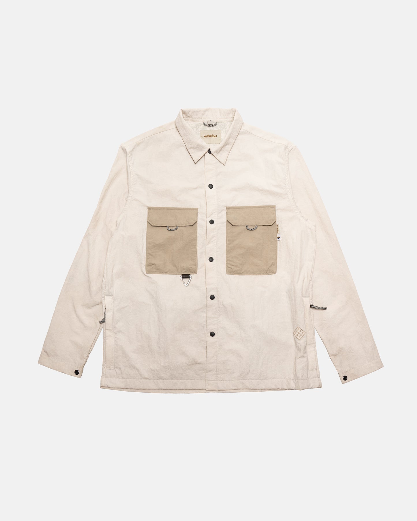 ARU CAMP SHIRT - OFF WHITE