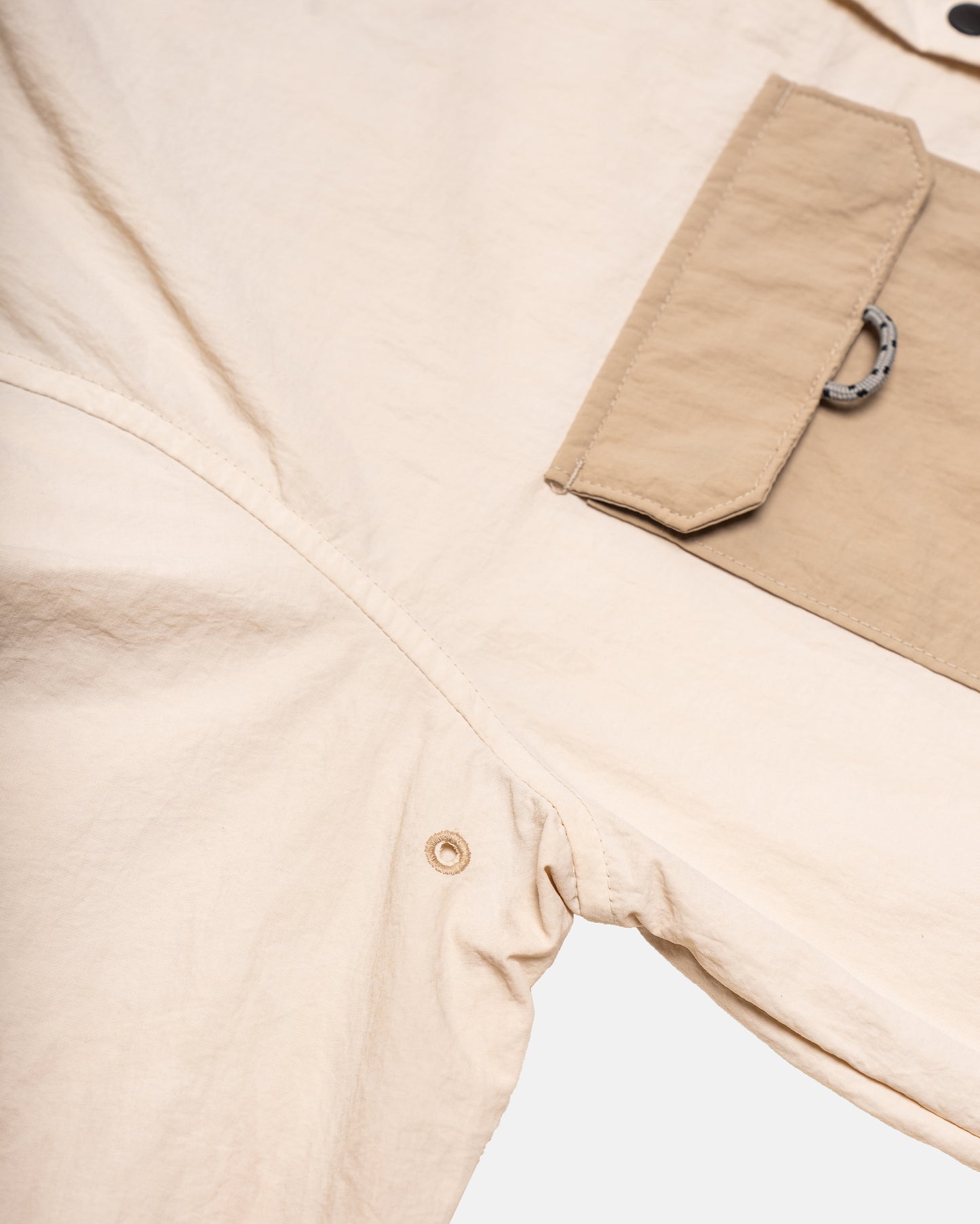 ARU CAMP SHIRT - OFF WHITE