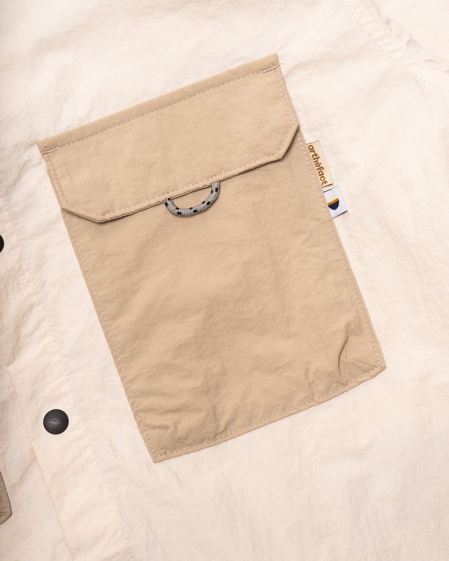 ARU CAMP SHIRT - OFF WHITE