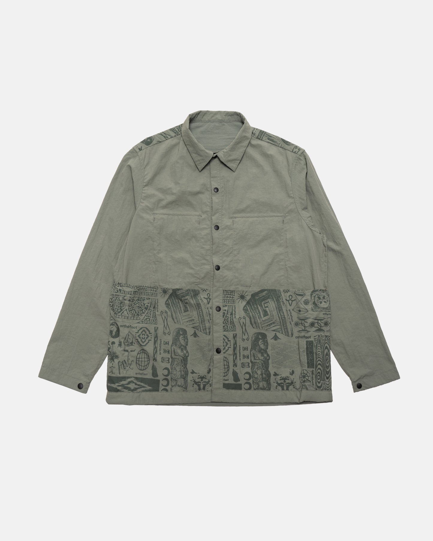 ARU CAMP SHIRT - SAGE