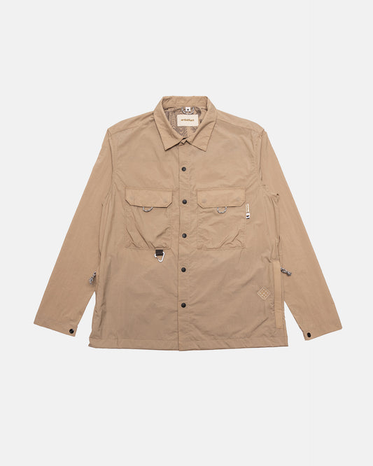 ARU CAMP SHIRT - SAHARA MOCCA