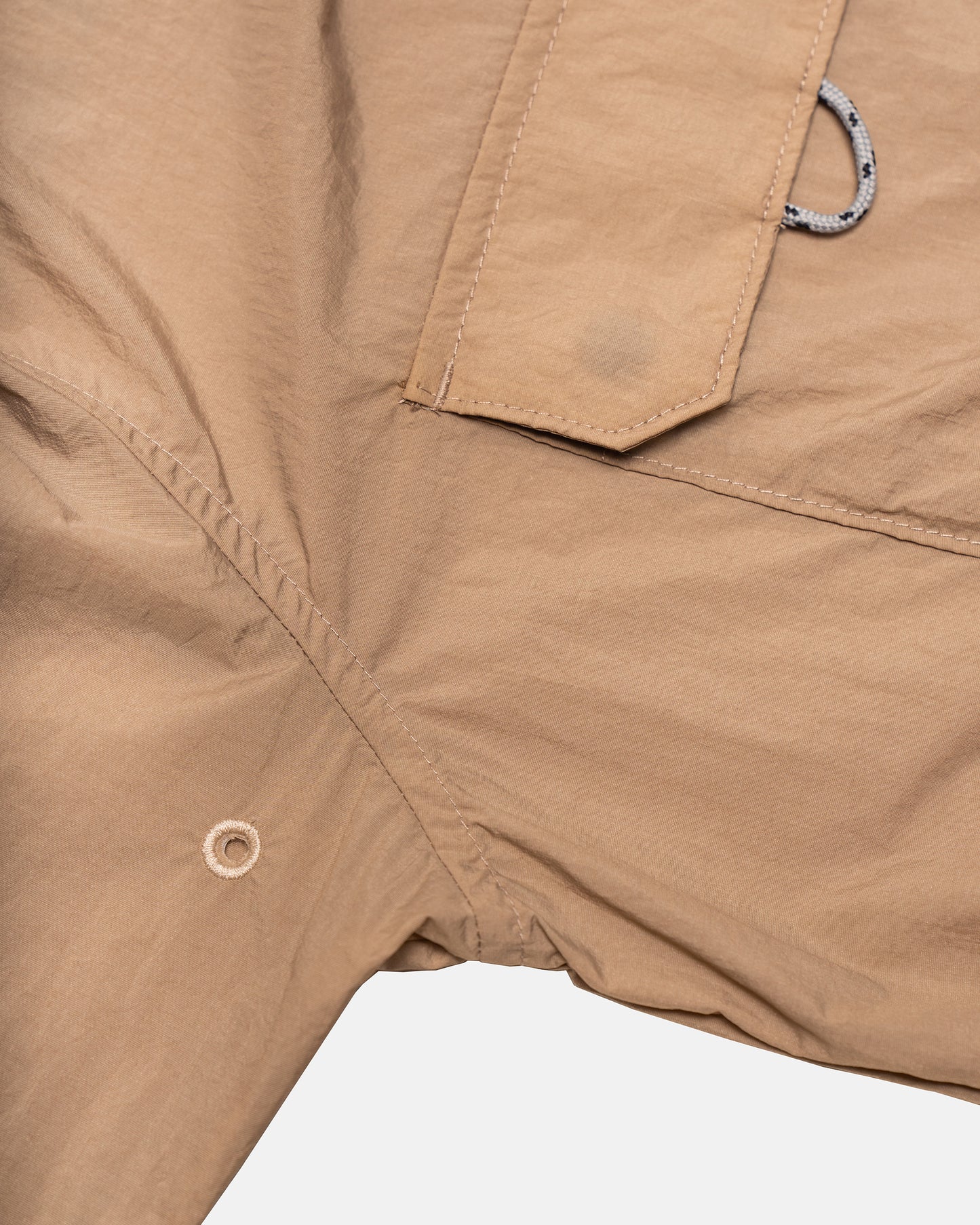 ARU CAMP SHIRT - SAHARA MOCCA