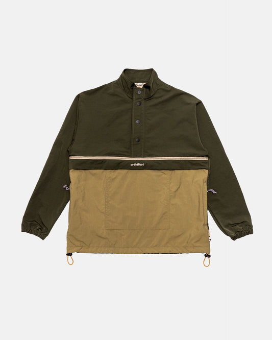 RINCA ANORAK JACKET - FOREST GREEN