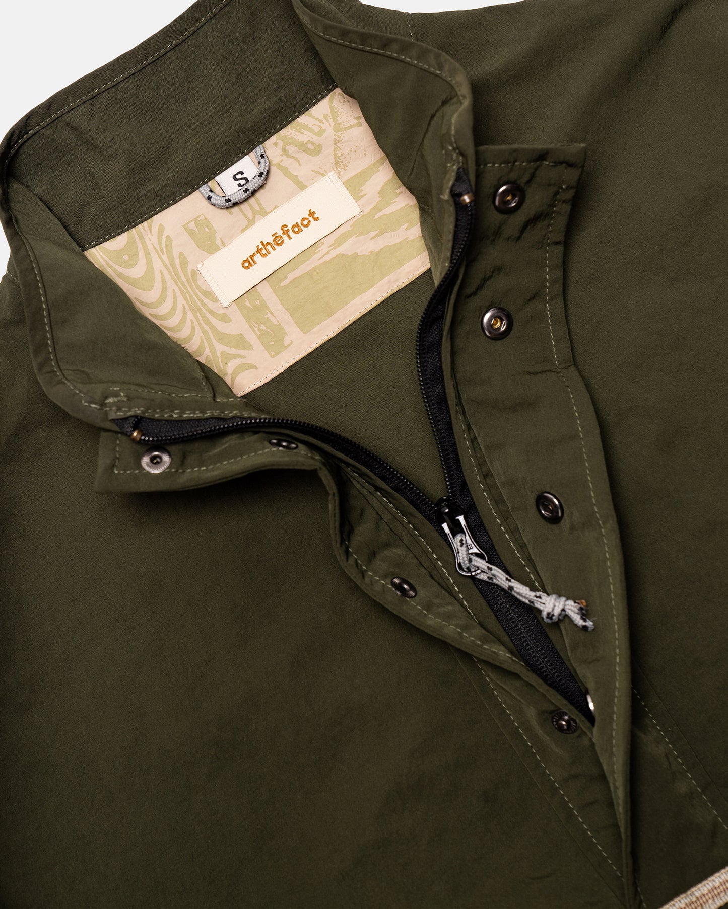 RINCA ANORAK JACKET - FOREST GREEN