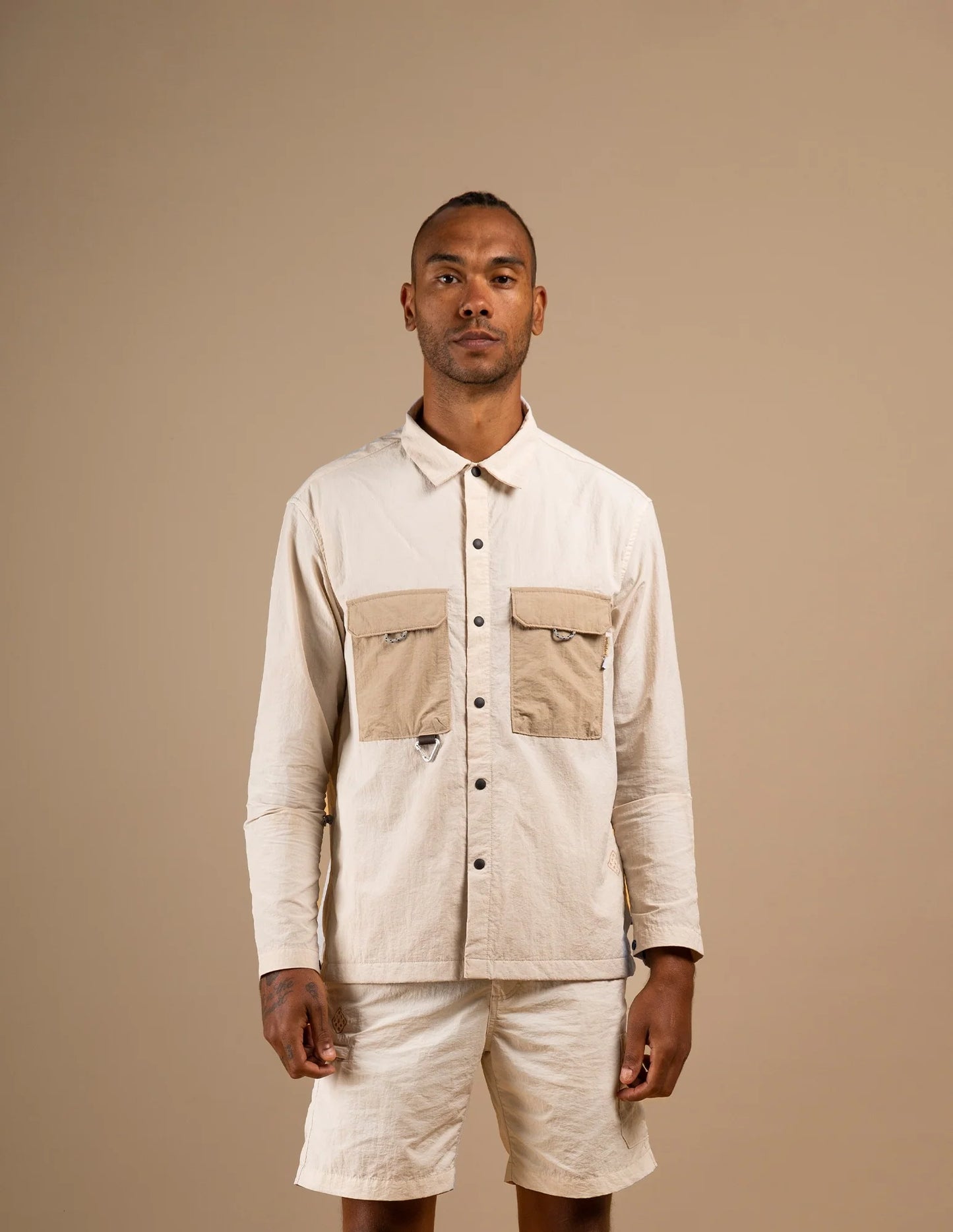 ARU CAMP SHIRT - OFF WHITE