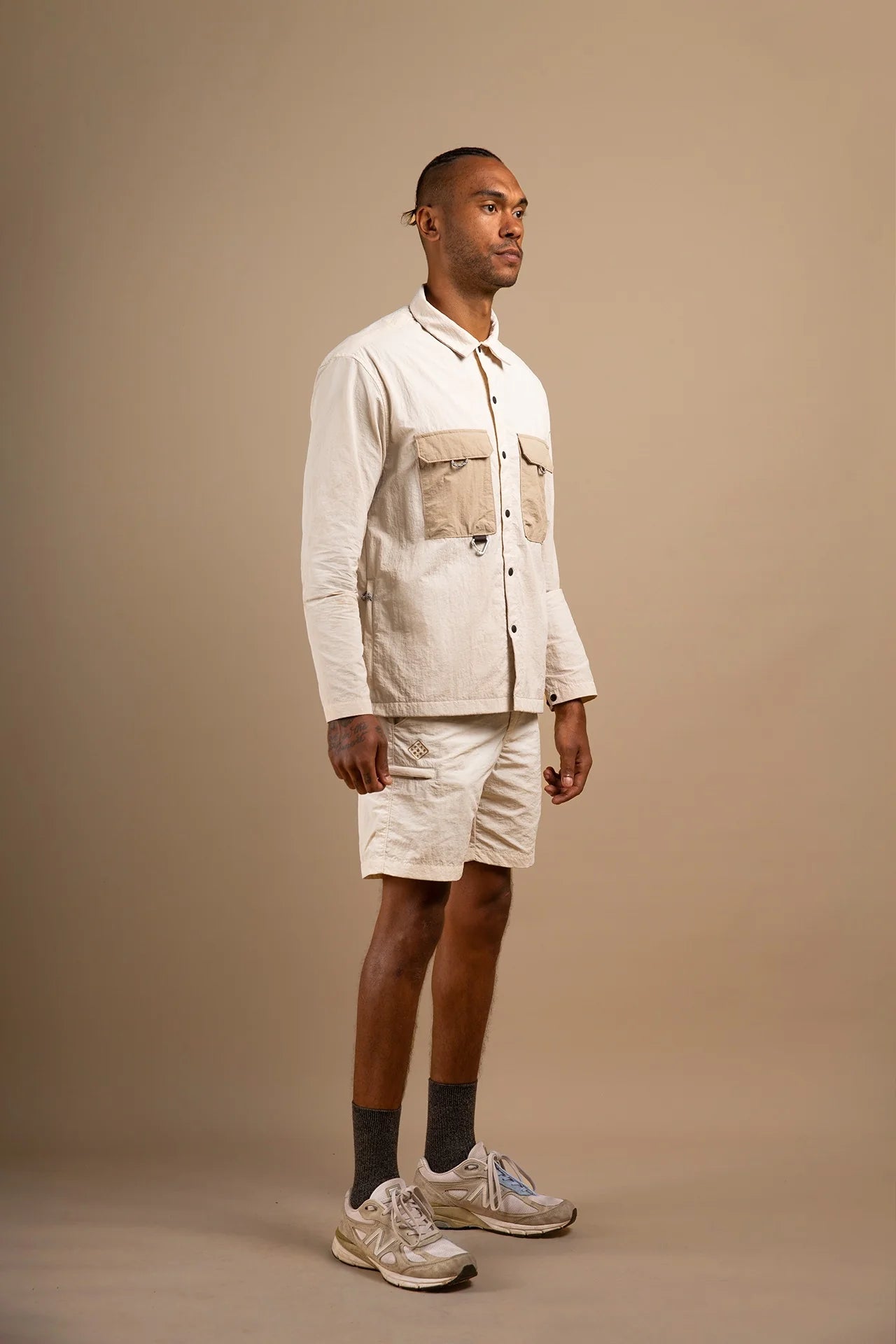 ARU CAMP SHIRT - OFF WHITE