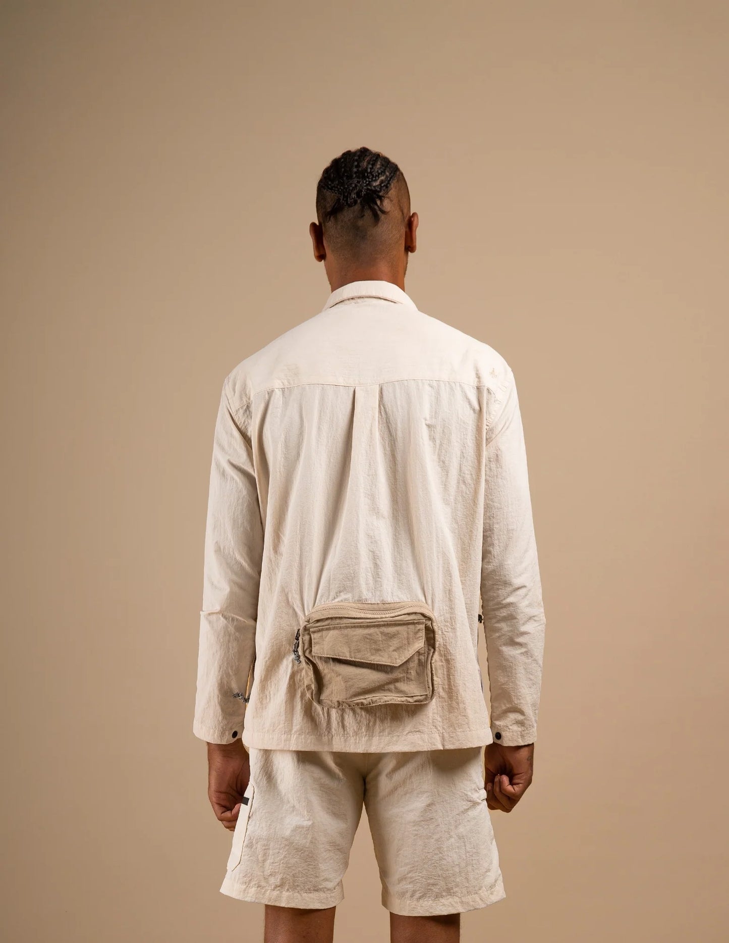 ARU CAMP SHIRT - OFF WHITE