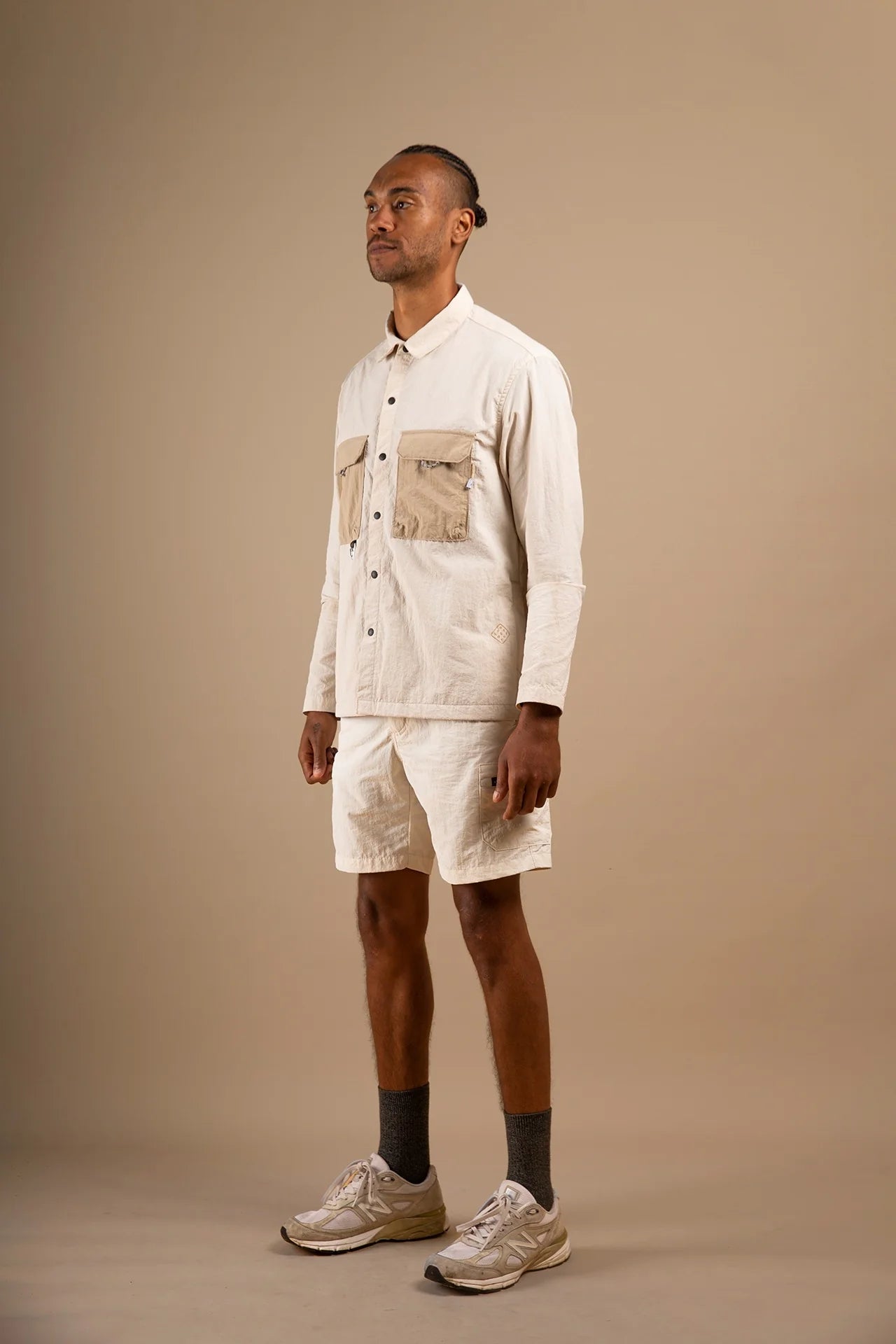ARU CAMP SHIRT - OFF WHITE