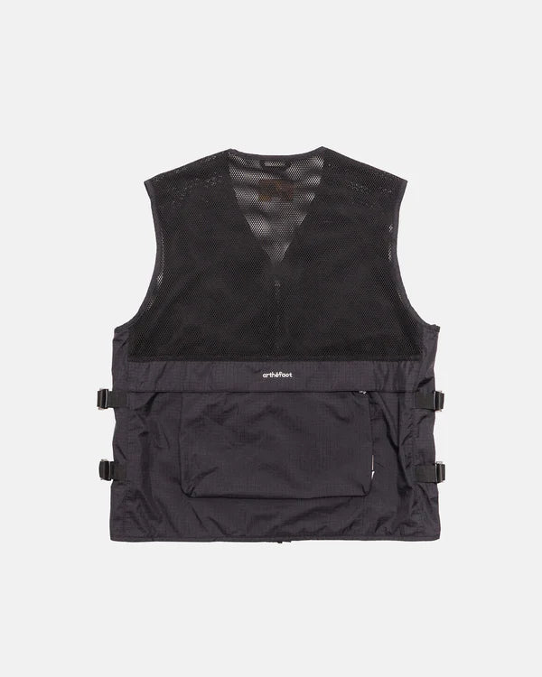 ARAFURU UTILITY VEST - BLACK