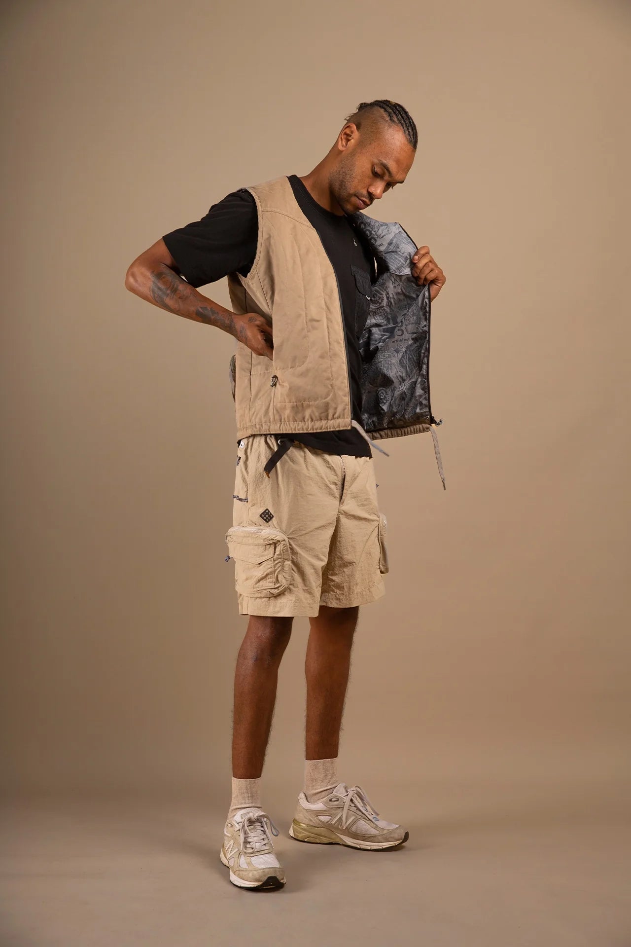 KAIMA CAMP SHORT - SANDSTONE