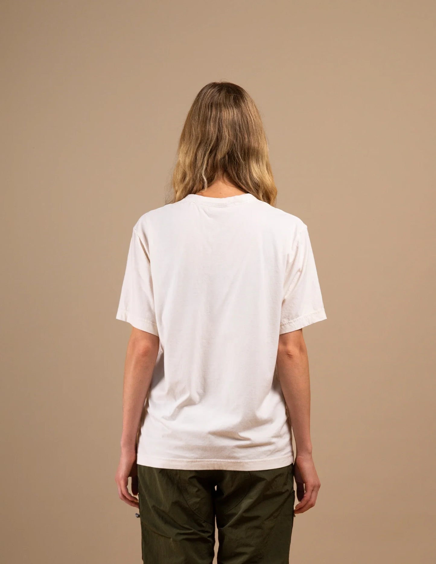 KALA POCKET TEE - OFF WHITE
