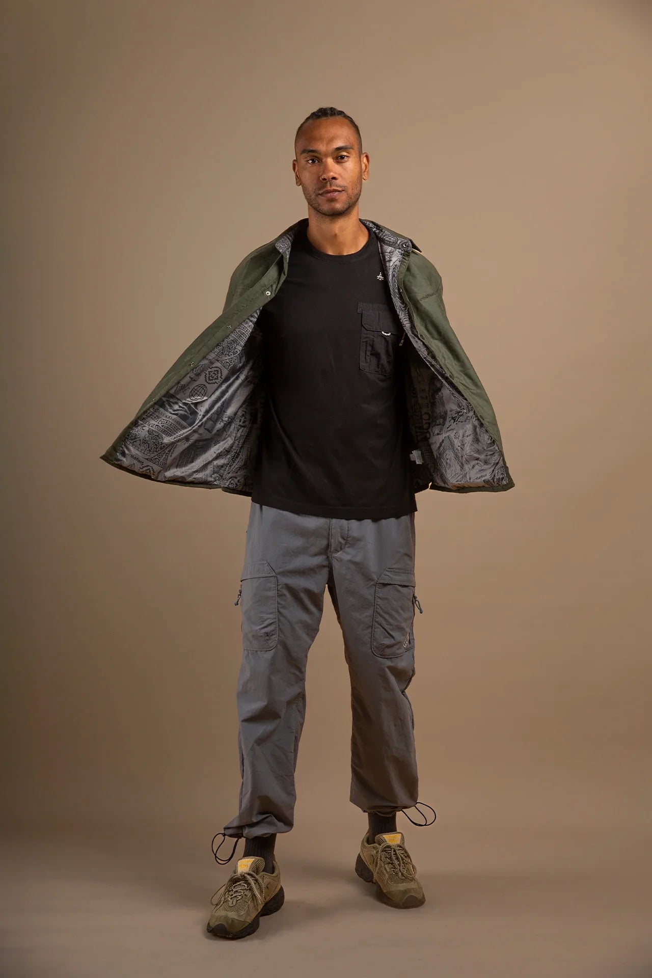 KARAKA CARGO PANT - GRAPHITE