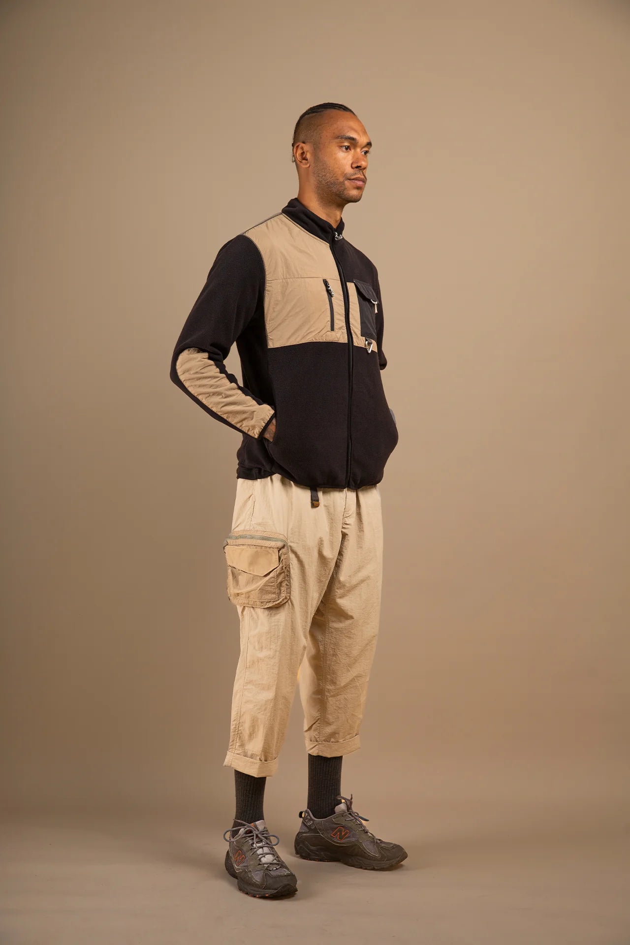 WAKRE UTILITY PANT - SANDTONE