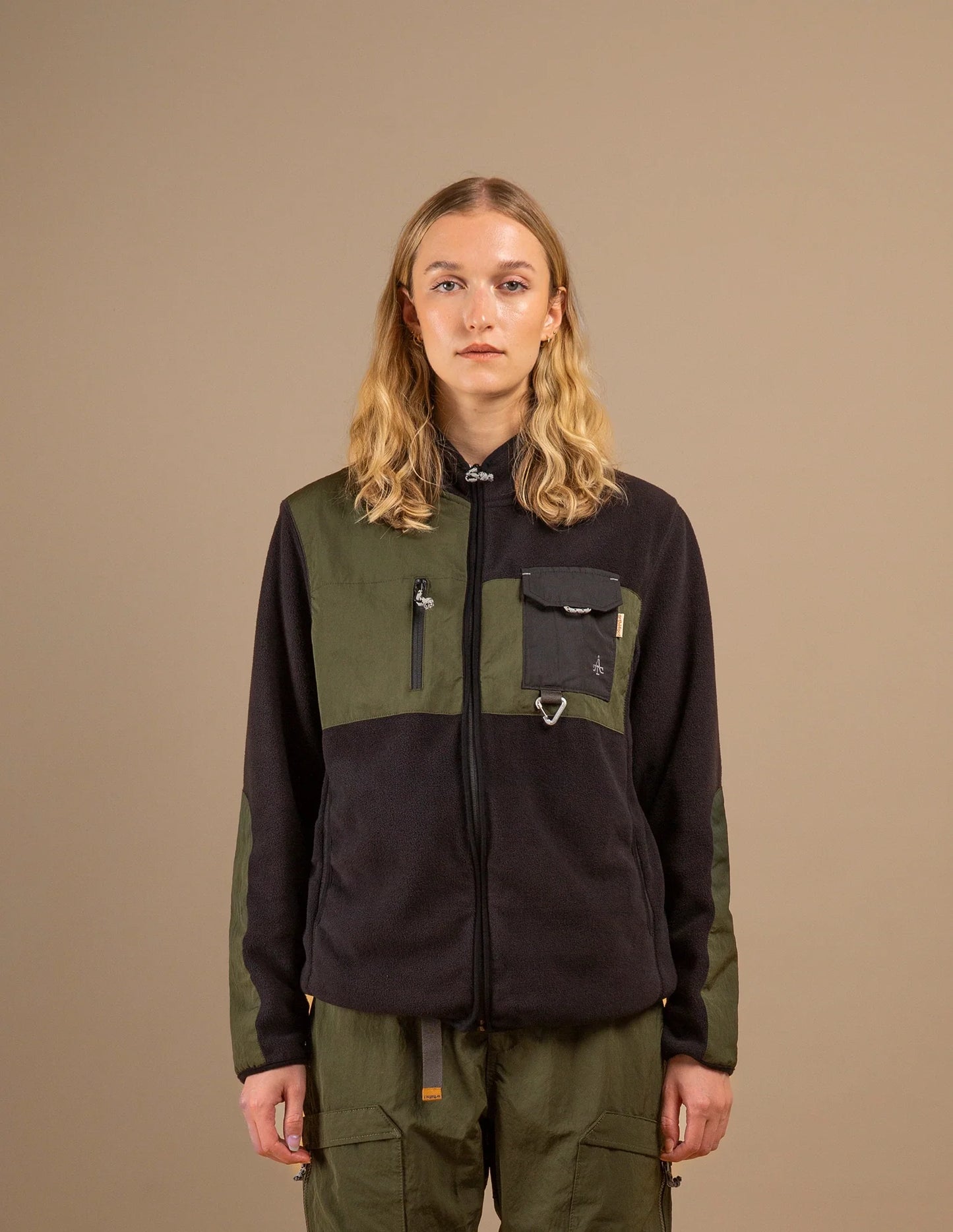 MOHA FLEECE JACKET - FOREST GREEN