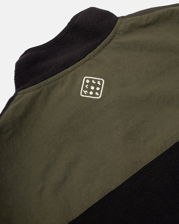 MOHA FLEECE JACKET - FOREST GREEN