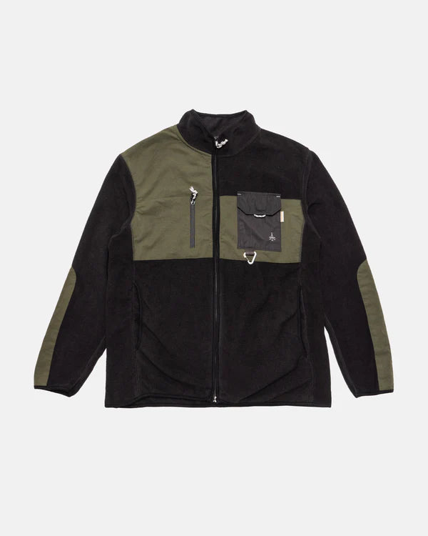 MOHA FLEECE JACKET - FOREST GREEN