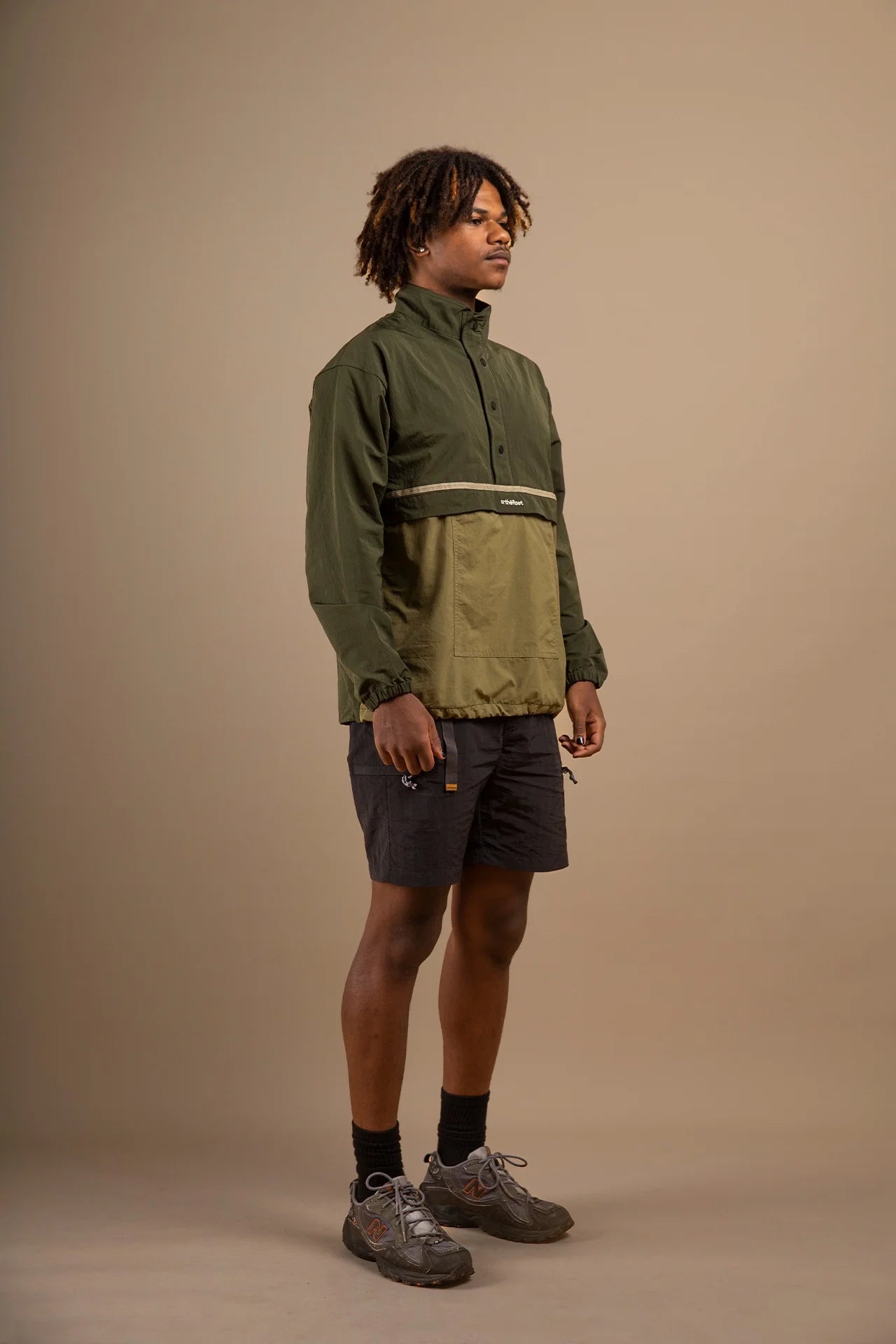 RINCA ANORAK JACKET - FOREST GREEN