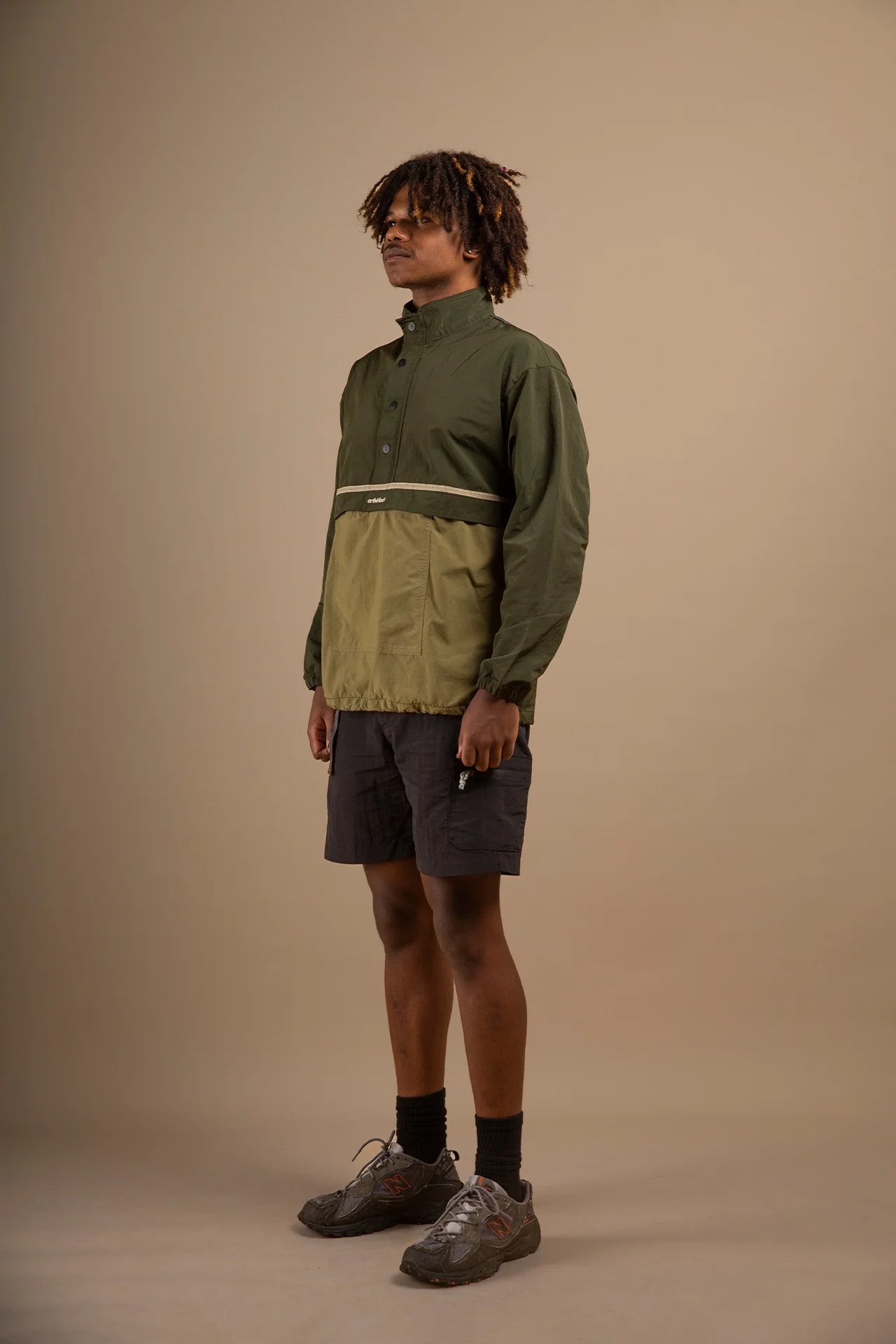 RINCA ANORAK JACKET - FOREST GREEN