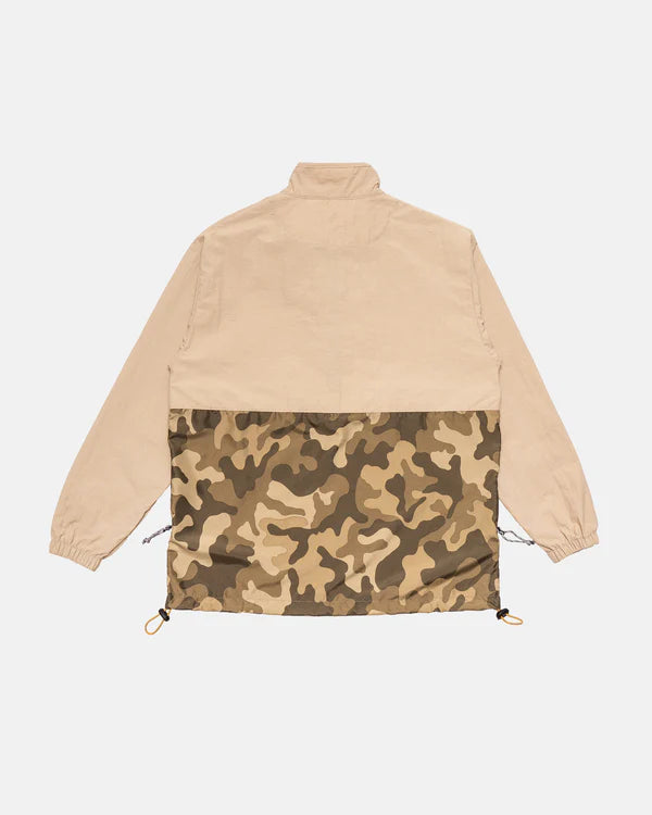 RINCA ANORAK JACKET - BROWN CAMO
