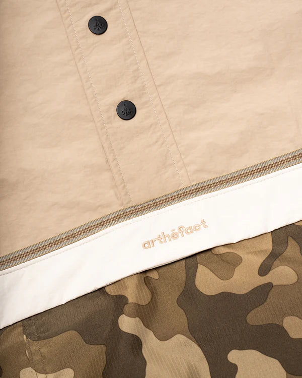 RINCA ANORAK JACKET - BROWN CAMO