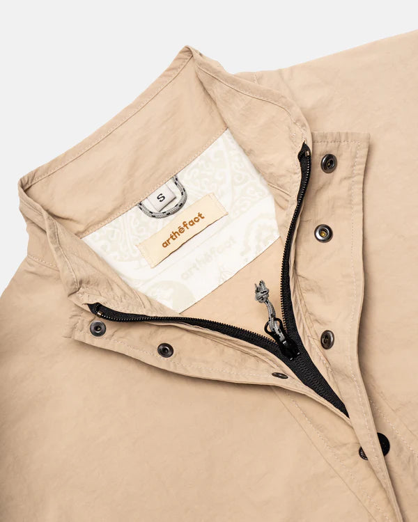 RINCA ANORAK JACKET - BROWN CAMO